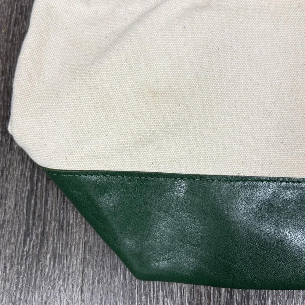 Clare V x Oui Want Limited Editon Leather Trimmed Ribbon Tote - Picture 14 of 14